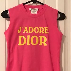 Vintage Christian Dior by Galliano J’Adore Dior